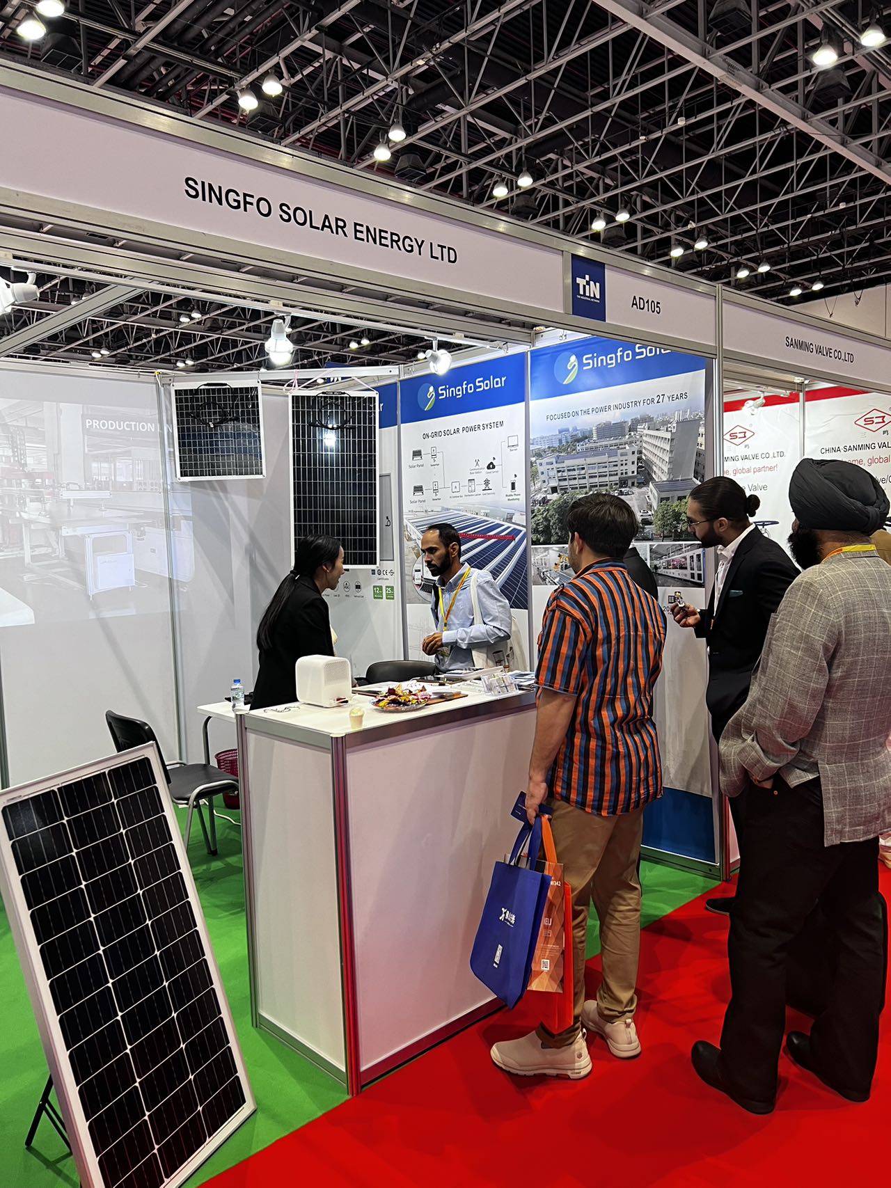 2023 China (UAE) Trade FAIR Singfo Solar