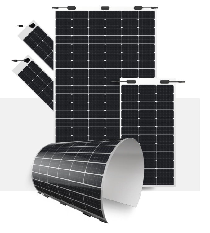 SF3-370W Flexible Solar Panels Monocrystalline PERC Lightweight Module