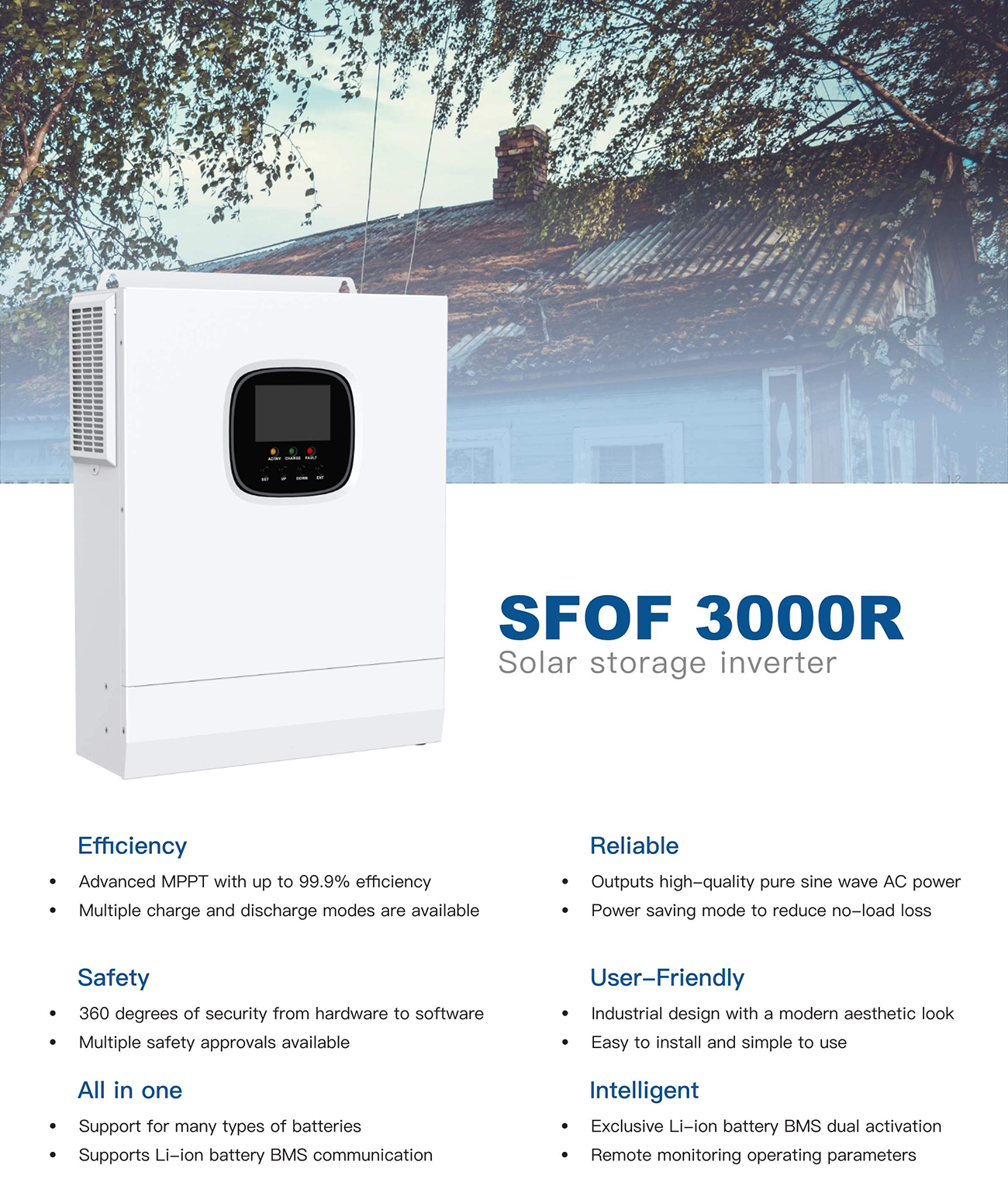 SFOF 3000R Off-grid Inverter