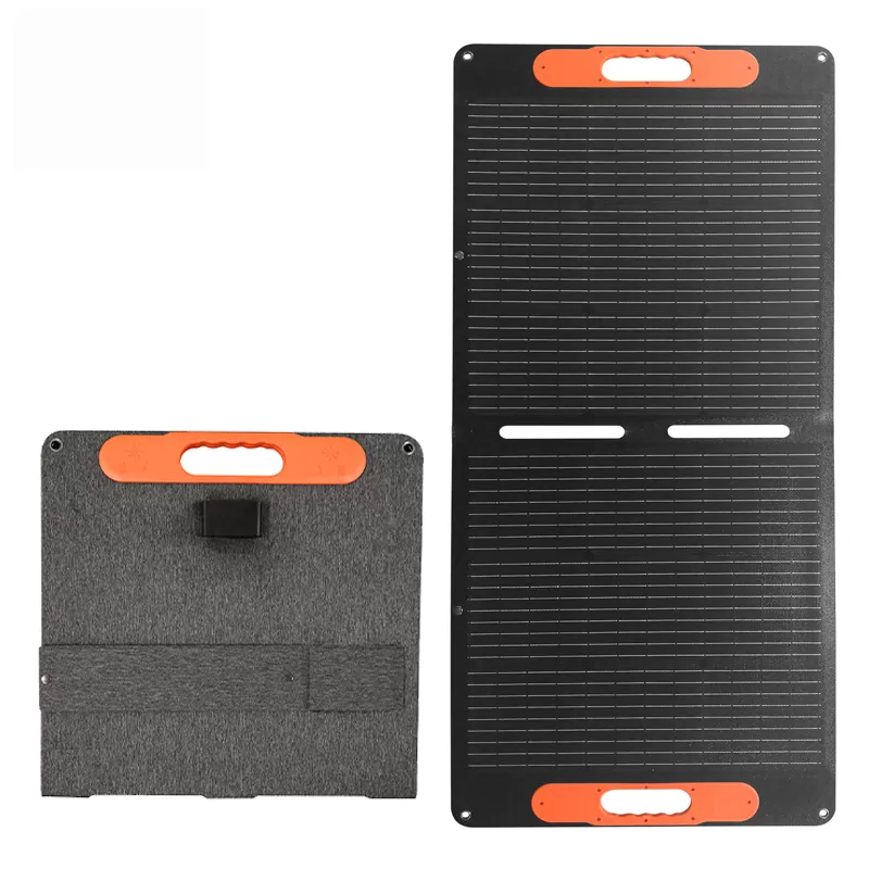 SF2-100W Foldable Solar Panel Portable Solar Battery Charger for Portable Power Station