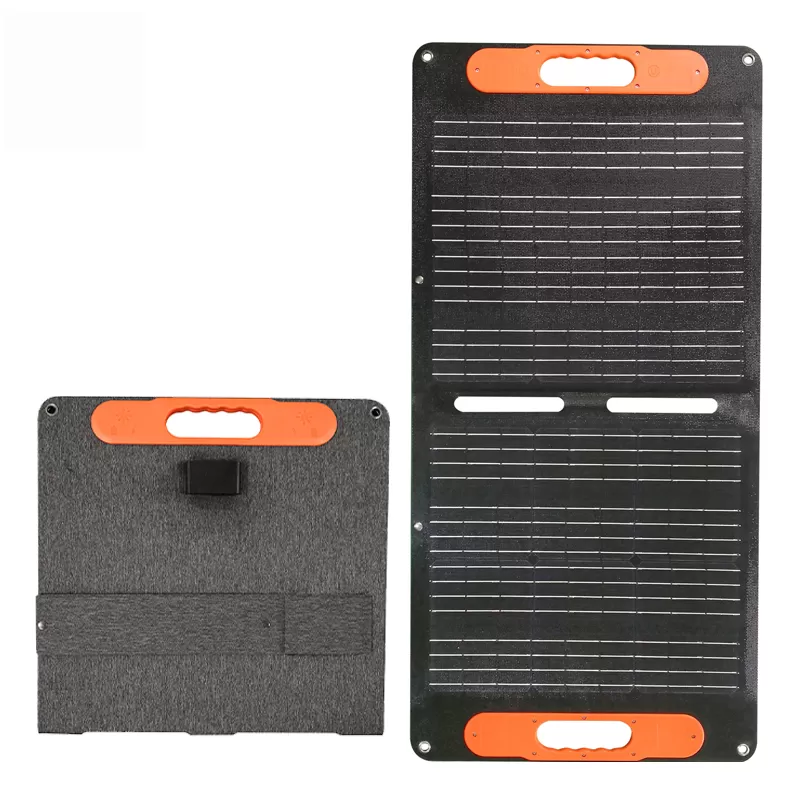 SF2-60W Foldable Solar Panel Portable Solar Battery Charger for Portable Power Station