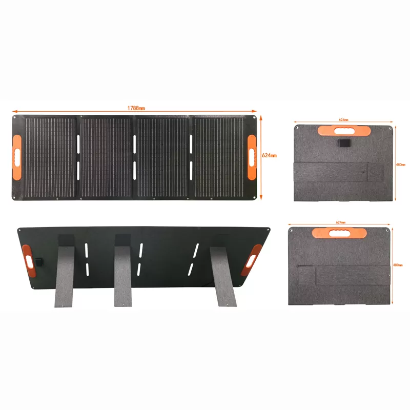 SF2-160W Foldable Solar Panel Portable Solar Battery Charger for Portable Power Station