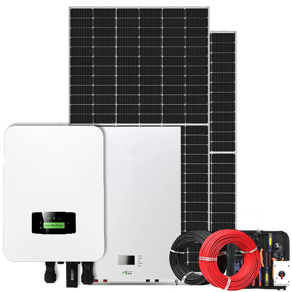 Singfo Solar 1kW~6kW Hybrid Solar Power System Kit For Home