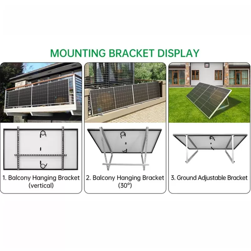 Singfo solar 600W balcony solar power system