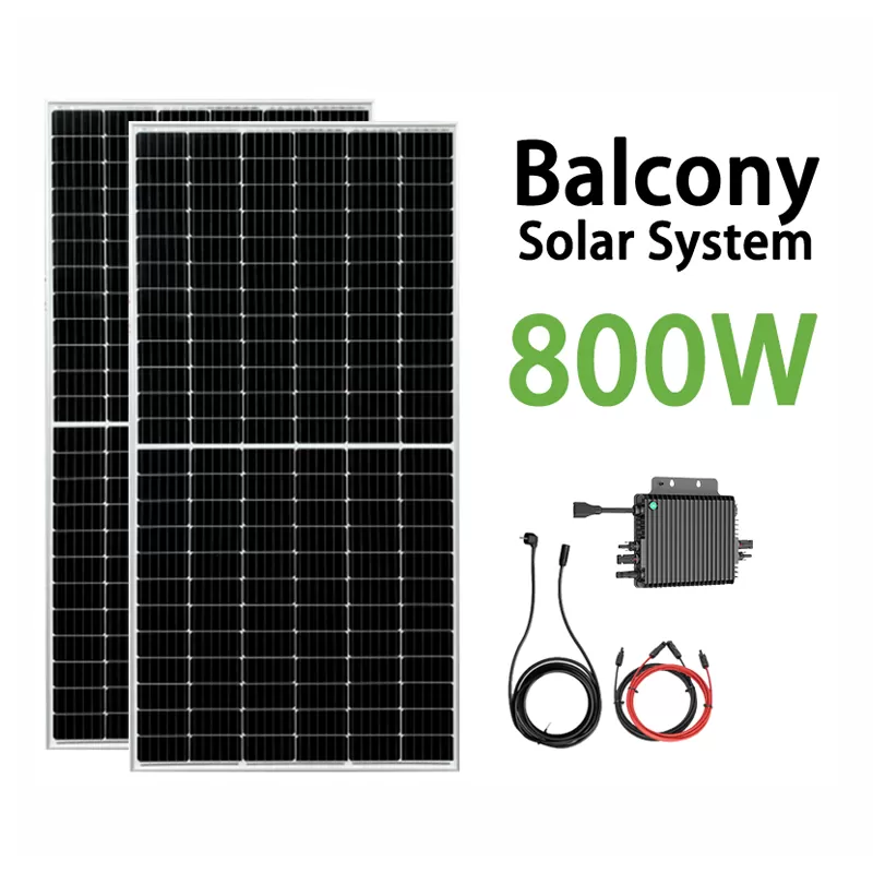 Singfo solar 800W balcony solar power system